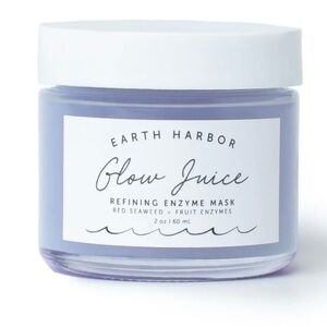 NIB Earth Harbor Glow Juice Refining Enzyme Mask 2 fl/oz 60ml